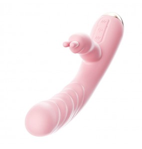 MizzZee - G-spot Heating Rabbit Vibrator (Chargeable - Pink)